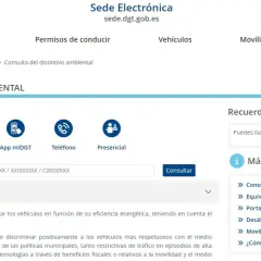 Consulta la etiqueta que tiene tu coche en la Sede Electrónica de la DGT. Introduce la matrícula para saber su distintivo ambiental.