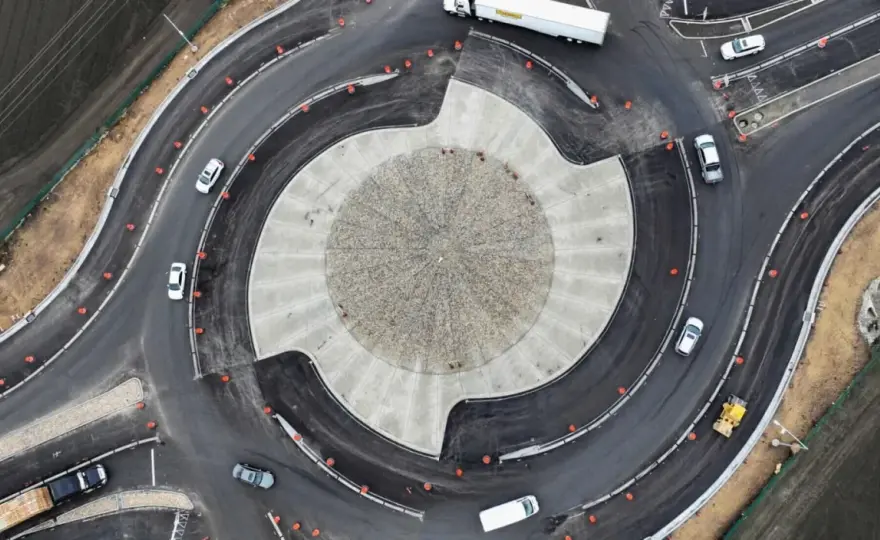 Turborrotonda, cómo elegir el carril y circular correctamente
