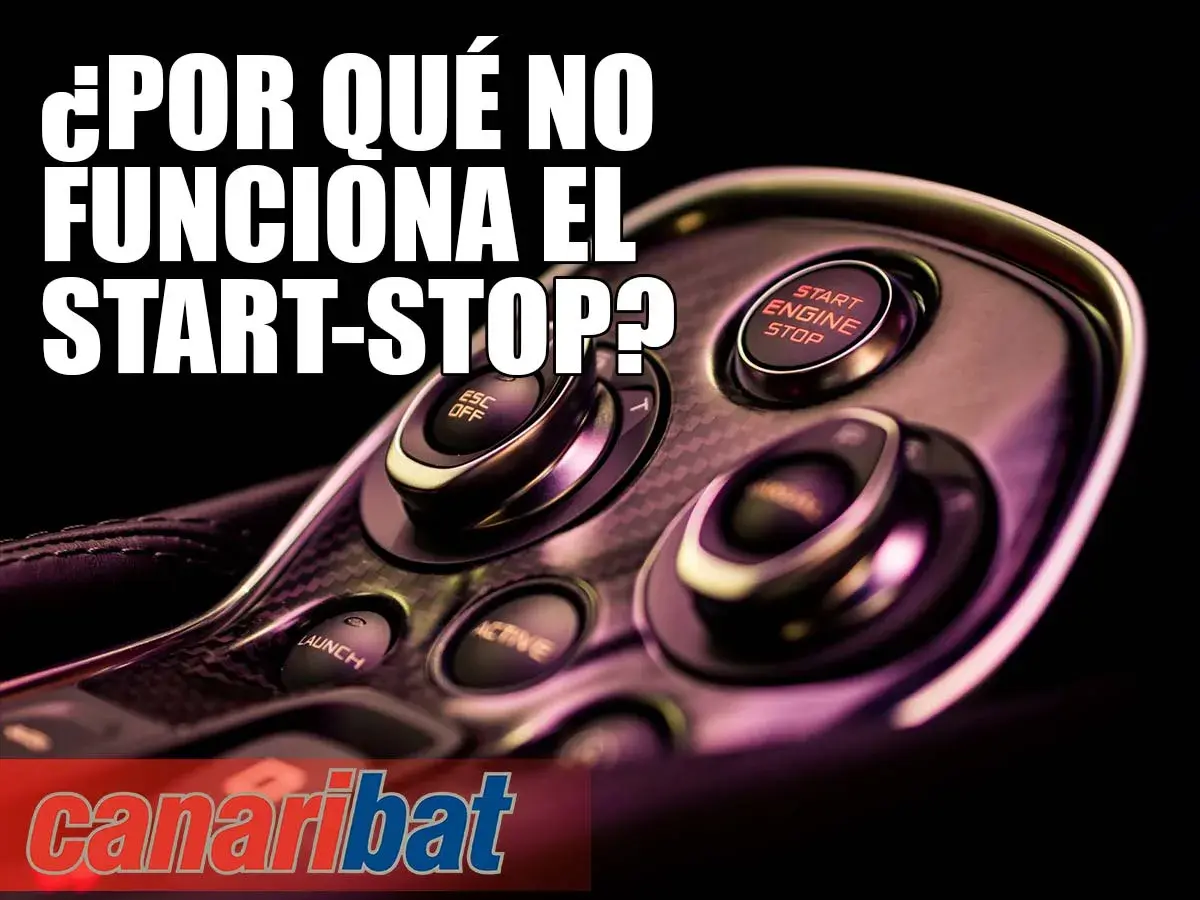 Botón de arranque y parada del motor de un coche. ¿Por qué el start-stop no funciona?